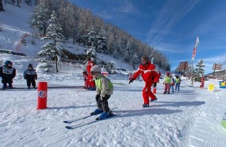  Clases de esquí para niños 